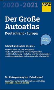 Okładka książki AutoAtlas ADAC. Deutschland, Europa 2020/2021