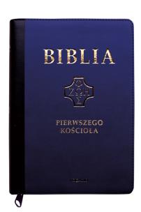 Okładka książki Biblia pierwszego Kościoła złoc. z paginat. grant