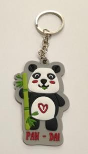 Opakowanie Brelok gumowy - PAN-DA!