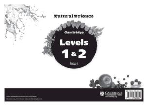 Opakowanie Cambridge Natural Science Levels 1â€“2 Posters