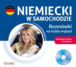 Okładka książki CD MP3 NIEMIECKI W SAMOCHODZIE ROZMÓWKI NA KAŻDY WYJAZD