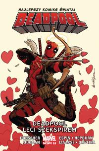 Okładka książki Deadpool Tom 7 Deadpool leci Szekspirem
