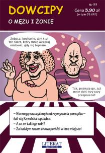 Okładka książki Dowcipy Nr 77 O mężu i żonie