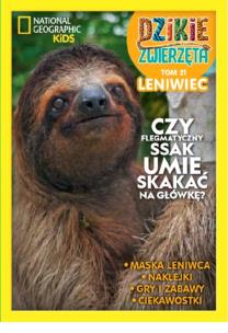 Okładka książki Dzikie Zwierzęta cz.21 Leniwiec  /K/