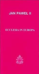 Okładka książki Ecclesia in Europa, Jan Paweł II (30)