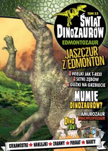 Okładka książki EDMONTOZAUR ŚWIAT DINOZAURÓW TOM 33
