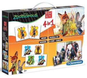 Okładka książki EduKit 4w1 Zwierzogród