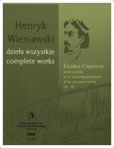 Okładka książki Etudes-Caprices op.18