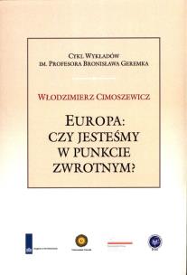 Okładka książki Europa: Czy jesteśmy w punkcie zwrotnym?