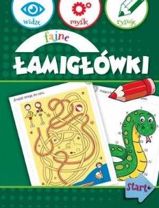 Okładka książki Fajne łamigłówki