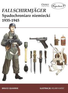 Okładka książki Fallschirmjäger Spadochroniarz niemiecki 1935-1945