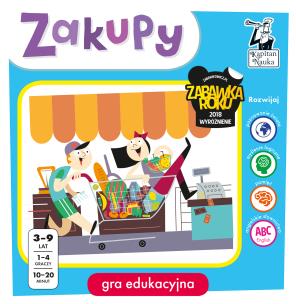 Okładka książki Gra edukacyjna - Zakupy