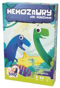 Opakowanie GRA KARCIANA MEMOZAURY