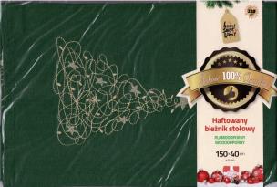 Opakowanie Haftowany bieżnik stołowy 150x40 cm MIX