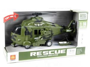 Opakowanie Helikopter ze światłem i dźwiękiem wojskowy 30 cm