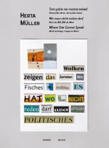 Opakowanie Herta Muller Tam gdzie nie można mówić