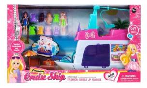 Opakowanie Jacht dla lalek z akcesoriami