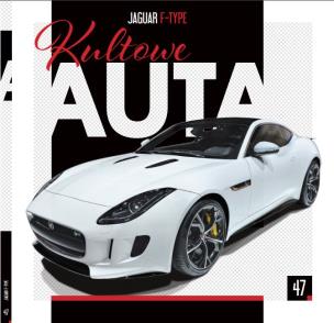 Okładka książki JAGUAR F-TYPE KULTOWE AUTA TOM 47