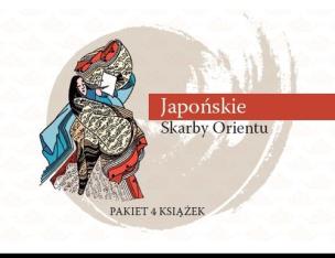 Okładka książki Japońskie Skarby Orientu Pakiet 4 książek