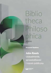 Okładka książki John Rawls