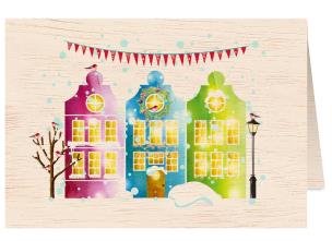 Opakowanie Karnet drewniany C6 + koperta Święta Miasto