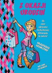Opakowanie Karnet Young B6 + koperta wzór nr 001 Urodziny
