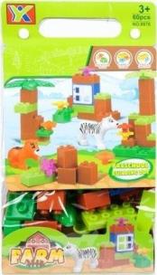 Opakowanie Klocki konstrukcyjne 60el dżungla