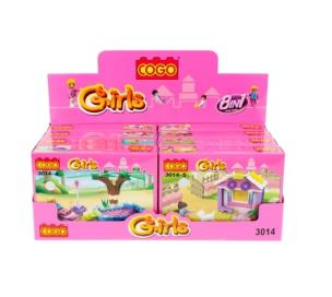Opakowanie Klocki konstrukcyjne mix dziewczynka