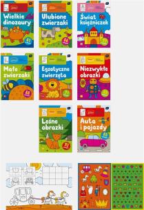 Opakowanie Kolorowanka A4 z nakl. Zabawy Artystyczne mix