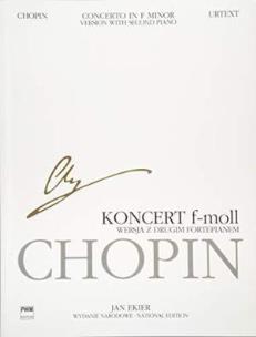 Okładka książki Koncert f-moll op. 21 w. z 2 fortepianem
