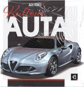 Okładka książki Kultowe Auta T.45 Alfa Romeo 4C