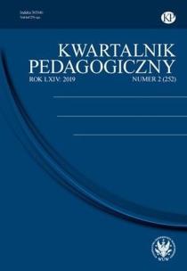 Okładka książki Kwartalnik Pedagogiczny 2019/3