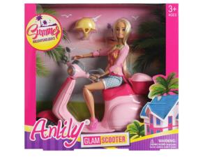 Opakowanie Lalka 30 cm na skuterze