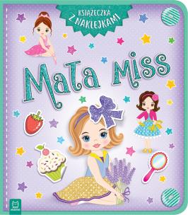 Okładka książki Mała miss Książeczka z naklejkami