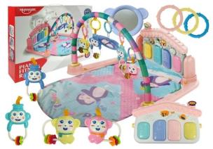 Opakowanie Mata interaktywna z klawiszami różowa