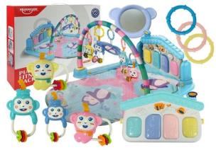 Opakowanie Mata interaktywna z przyciskami niebieska