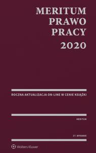 Okładka książki MERITUM Prawo pracy 2020 w.17/2019
