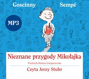 Okładka książki Nieznane przygody Mikołajka CD MP3 - Audiobook