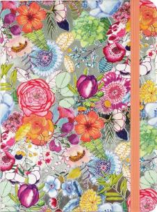Opakowanie Notatnik midi Jaskrawe Kwiaty