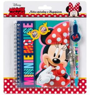Opakowanie Notes spiralny z długopisem Minnie 23
