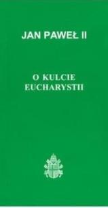 Okładka książki O kulcie Eucharystii J.P. II (60)