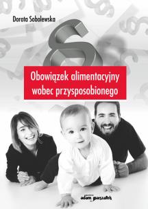 Okładka książki Obowiązek alimentacyjny wobec przysposobionego