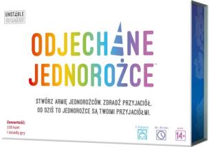 Odjechane Jednorożce REBEL. Wydawca: Rebel. Multiszop.pl Opakowanie Odjechane Jednorożce REBEL