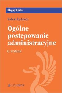 Okładka książki Ogólne postępowanie administracyjne