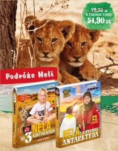 Okładka książki Pakiet 6: Nela na 3 kontynentach/Nela i kierunek..