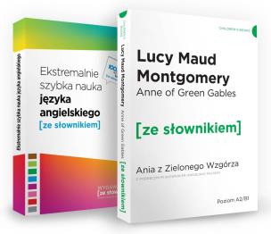 Okładka książki Pakiet Anne of Green Gables i Ekstremalnie szybka nauka języka angielskiego