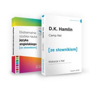 Okładka książki Pakiet Camp Nel i Ekstremalnie szybka nauka języka angielskiego