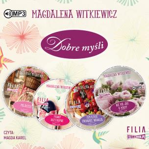Okładka książki Pakiet: Dobre myśli T.1-4 audiobook