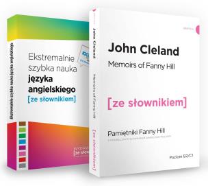 Okładka książki Pakiet Memoirs Of Fanny Hill i Ekstremalnie szybka nauka języka angielskiego