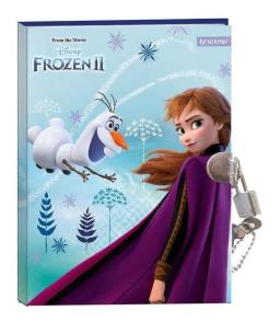 Opakowanie Pamiętnik z kłódką Frozen